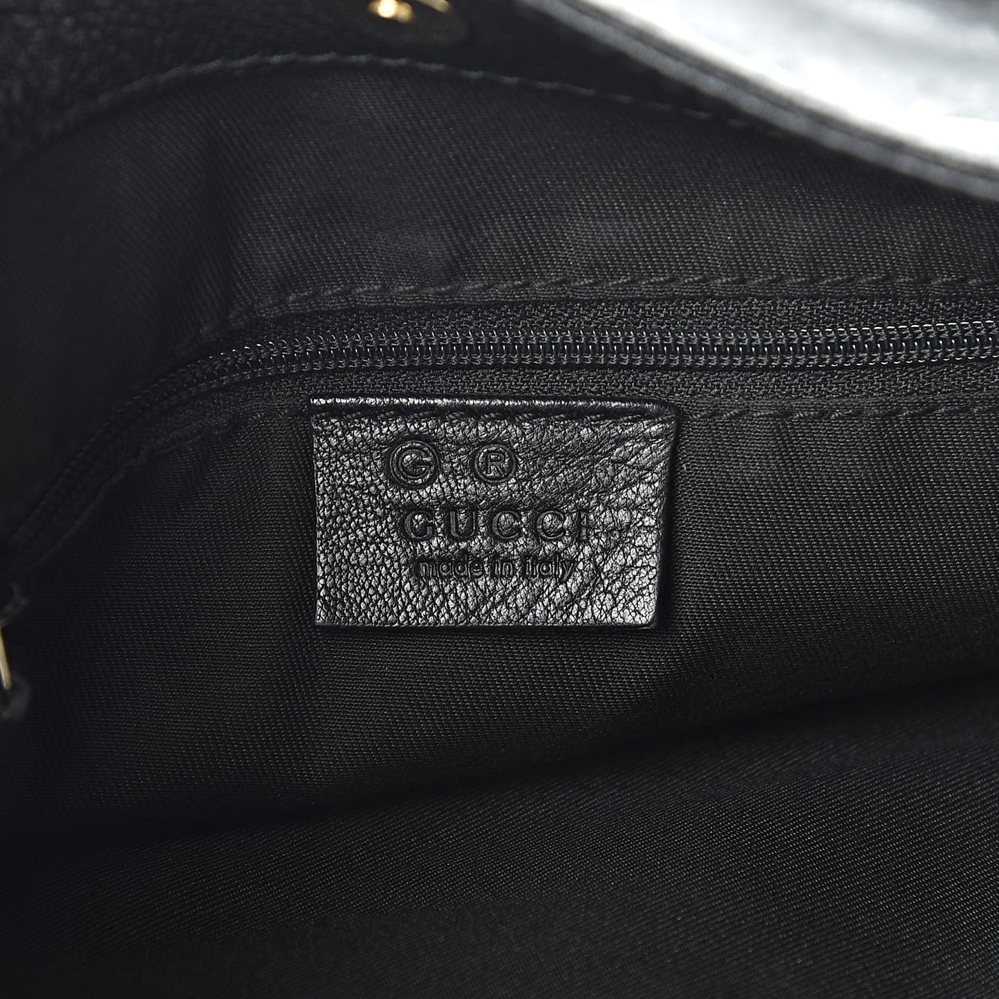 Guccissima Hobo Black