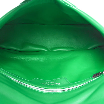 Alexander McQueen Lambskin Quilted Medium The Seal Chain Shoulder Bag Green 5 of 9