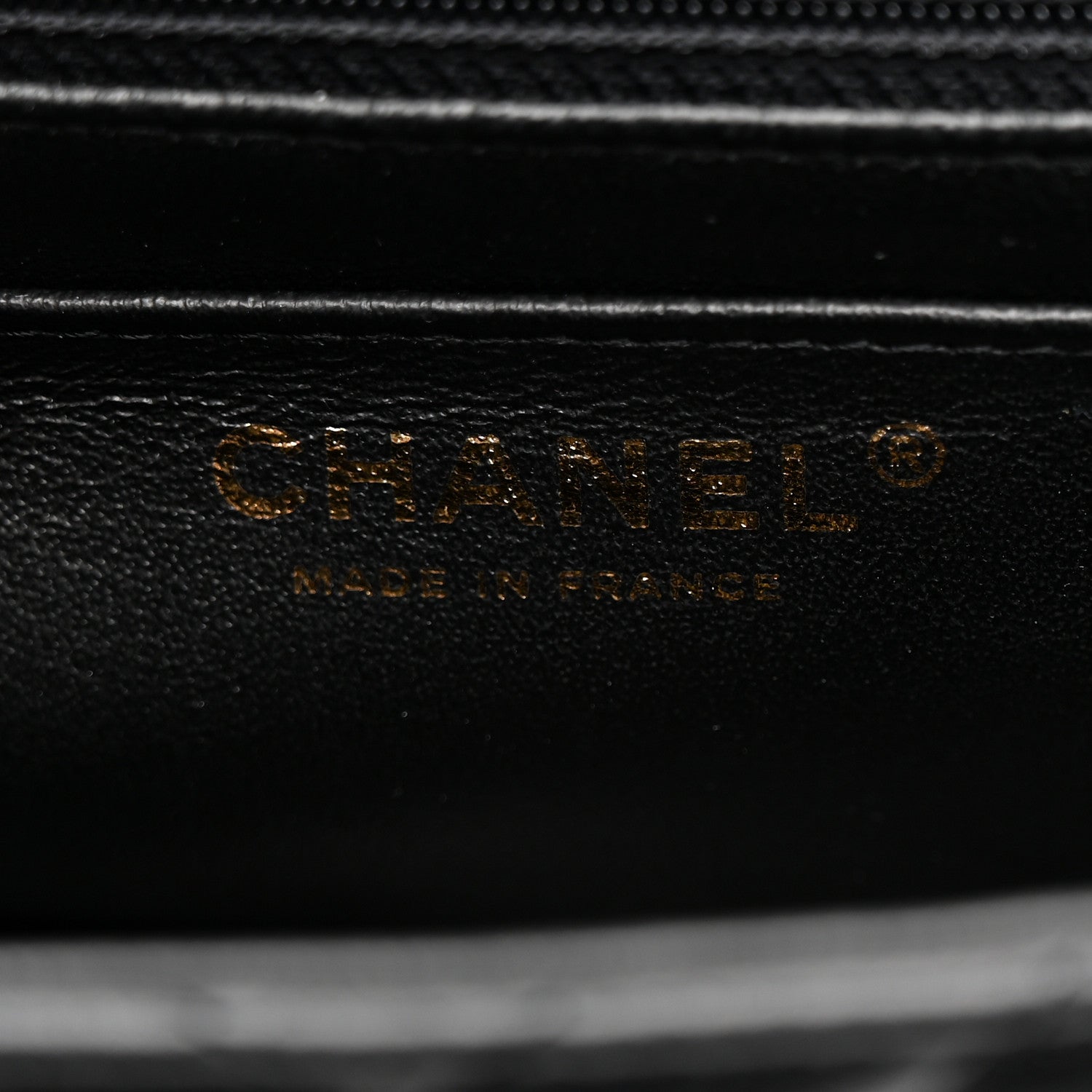 Chanel Lambskin Chevron Quilted Mini Rectangular Flap Black 6 of 12