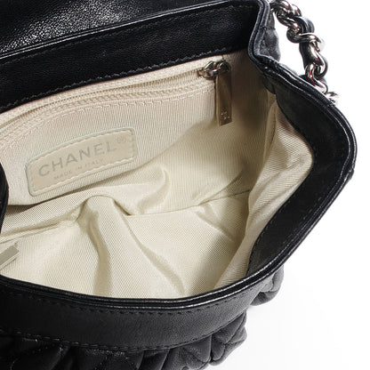 Chanel Washed Lambskin Mini Chain Around Messenger Black 5 of 7