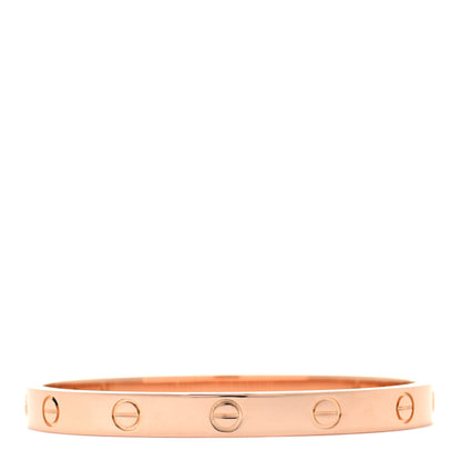 Cartier 18K Pink Gold LOVE Bracelet 16 3 of 7