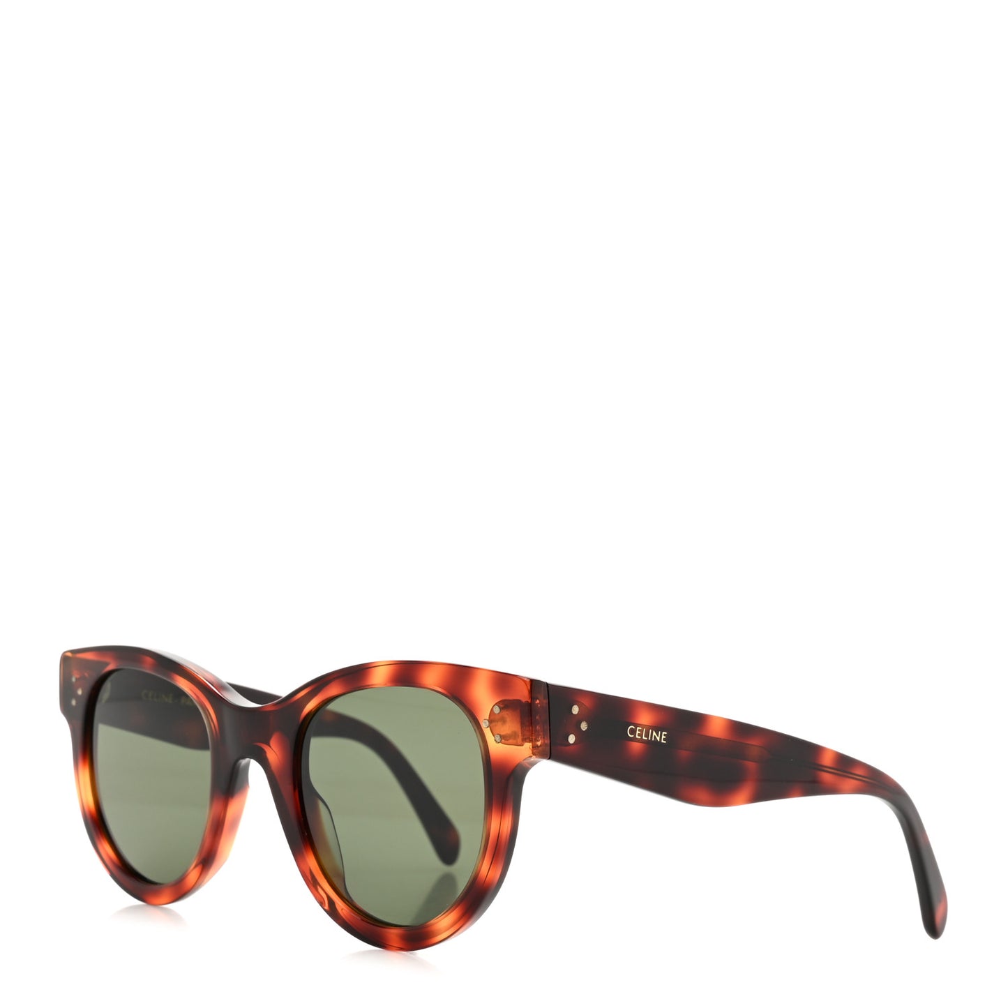 Acetate Round Sunglasses CL4003IN Tortoise