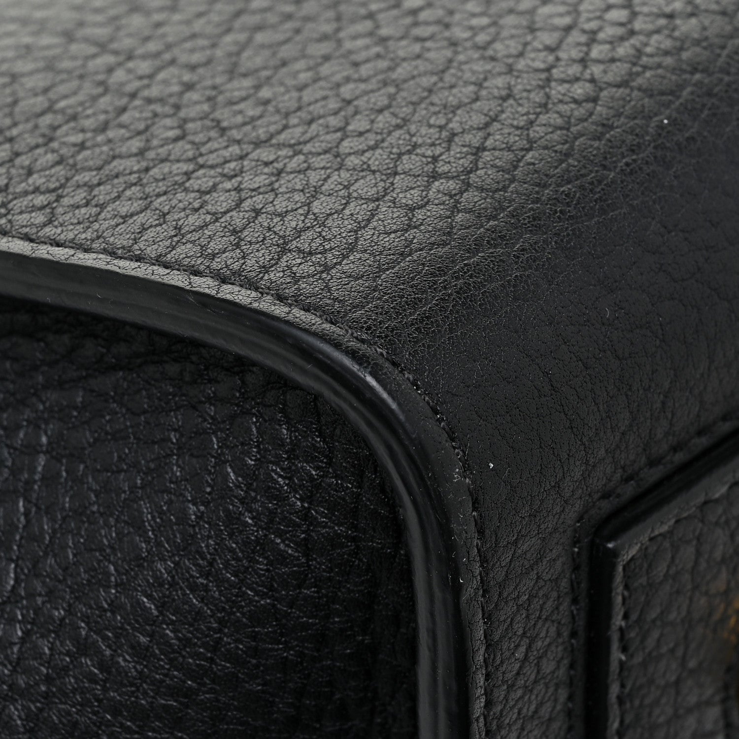 Celine Crisped Calfskin Mini Tie Knot Tote Black 14 of 16