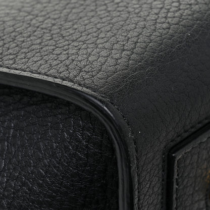 Celine Crisped Calfskin Mini Tie Knot Tote Black 14 of 16