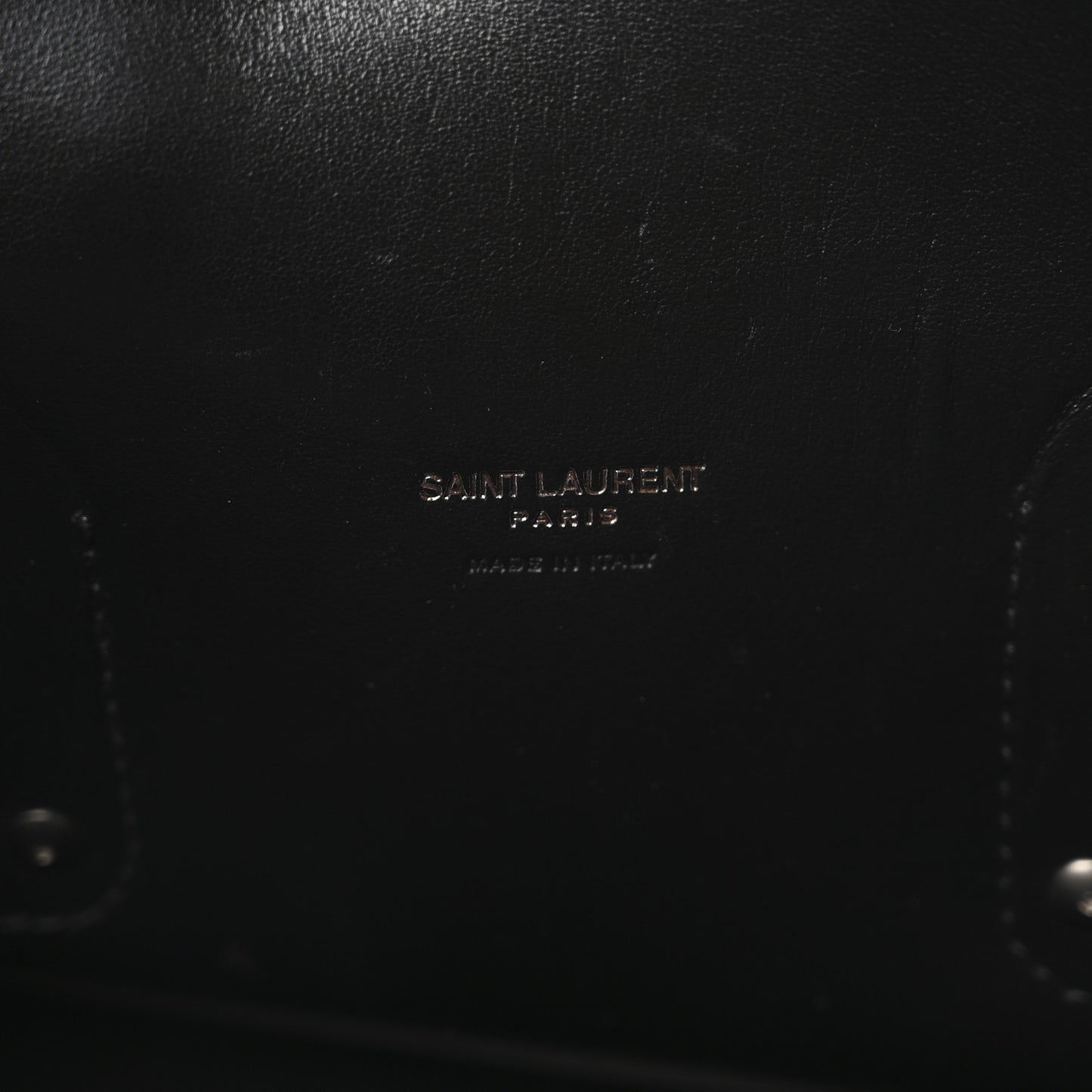 Grained Calfskin Large Sac De Jour Carryall Black