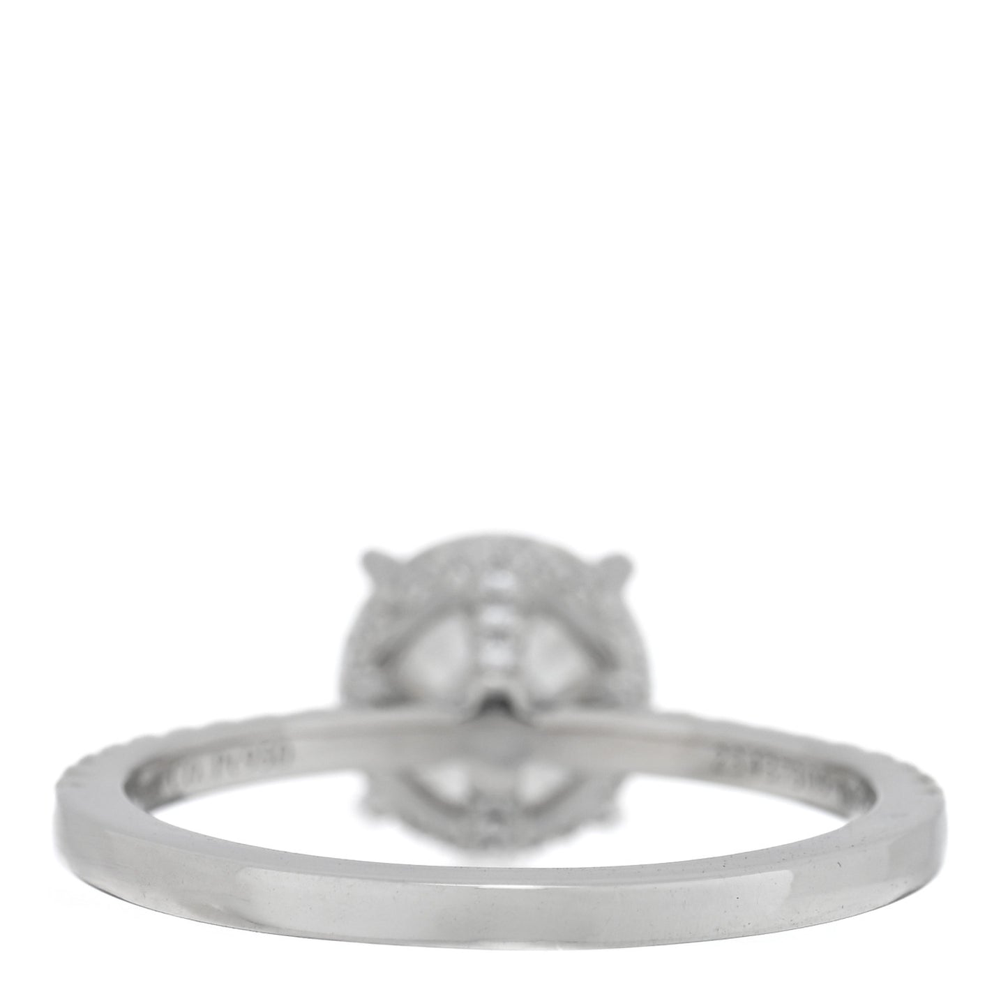 Platinum Diamond 1.58ct True Engagement Ring 51 5.75