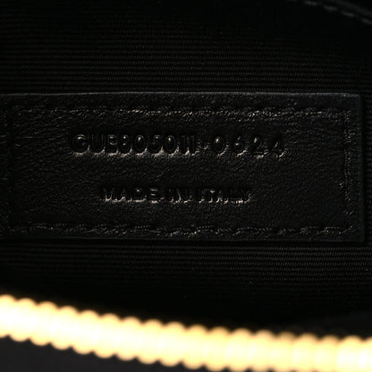 Saint Laurent Lambskin Quilted Cassandre Cosmetic Pouch Black 7 of 8