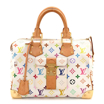 Louis Vuitton Monogram Multicolor Speedy 30 White 1 of 14