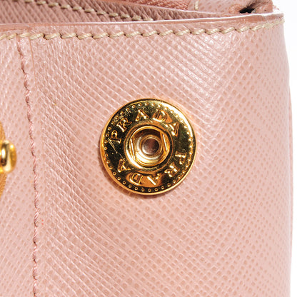 Prada Saffiano Lux Small Double Zip Tote Cammeo 3 of 11