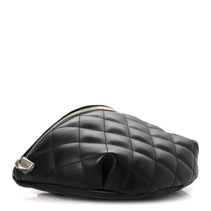 Chanel Calfskin Quilted Waist Belt Bag Black 4 of 14