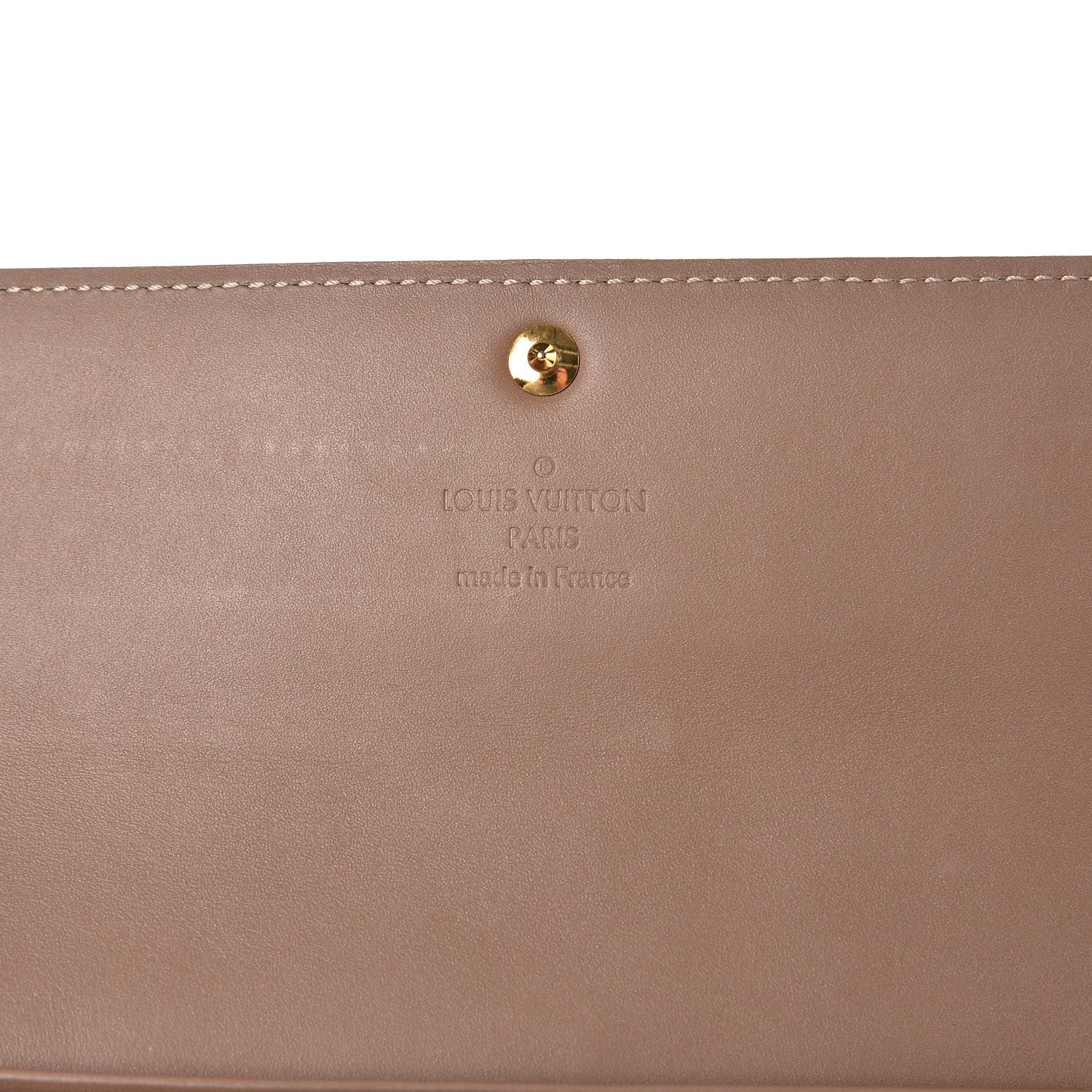 Louis Vuitton Vernis Sarah Wallet Beige Poudre 6 of 9