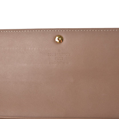 Louis Vuitton Vernis Sarah Wallet Beige Poudre 6 of 9