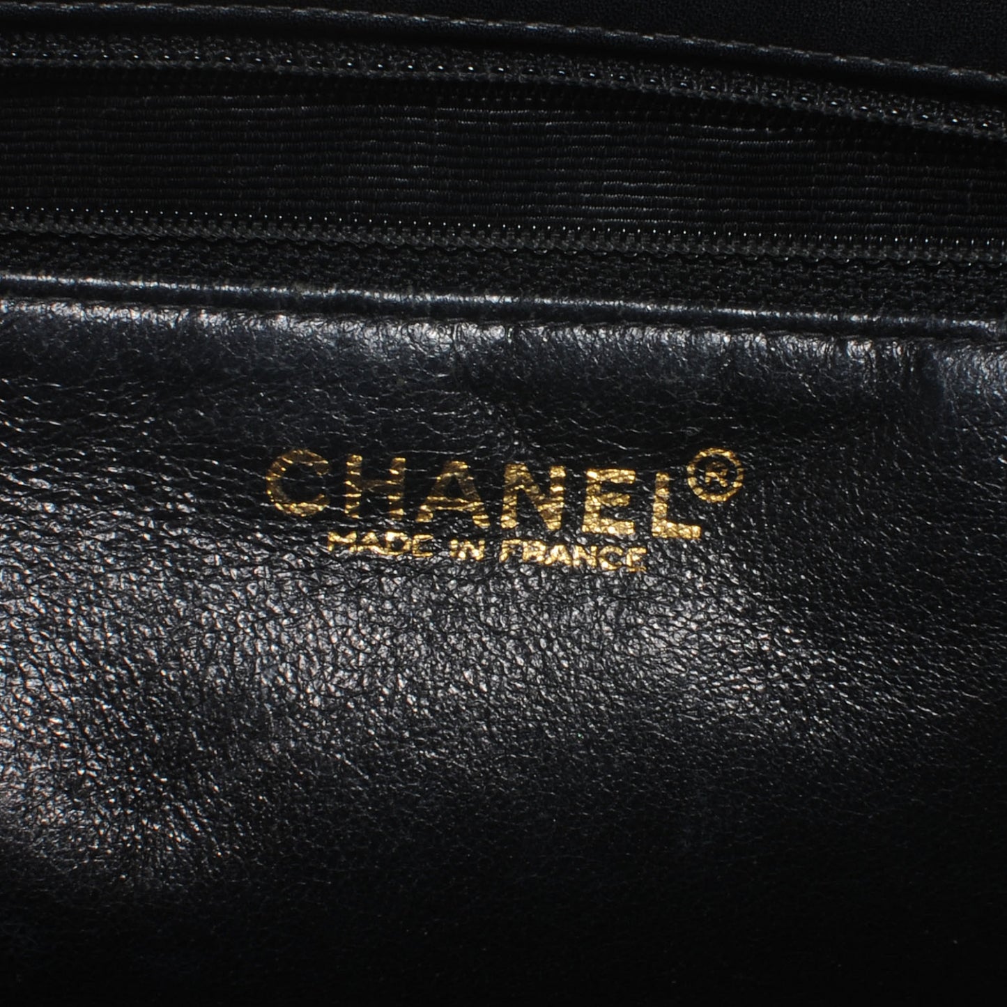 Calfskin Leather Simple Shoulder Bag Black