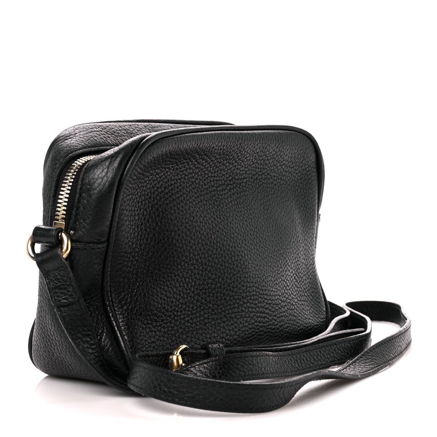 Gucci Pebbled Calfskin Small Soho Disco Bag Black 3 of 12