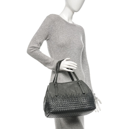 Bottega Veneta Nappa Intrecciato Medium Flow Wave Tote Ardoise 2 of 6