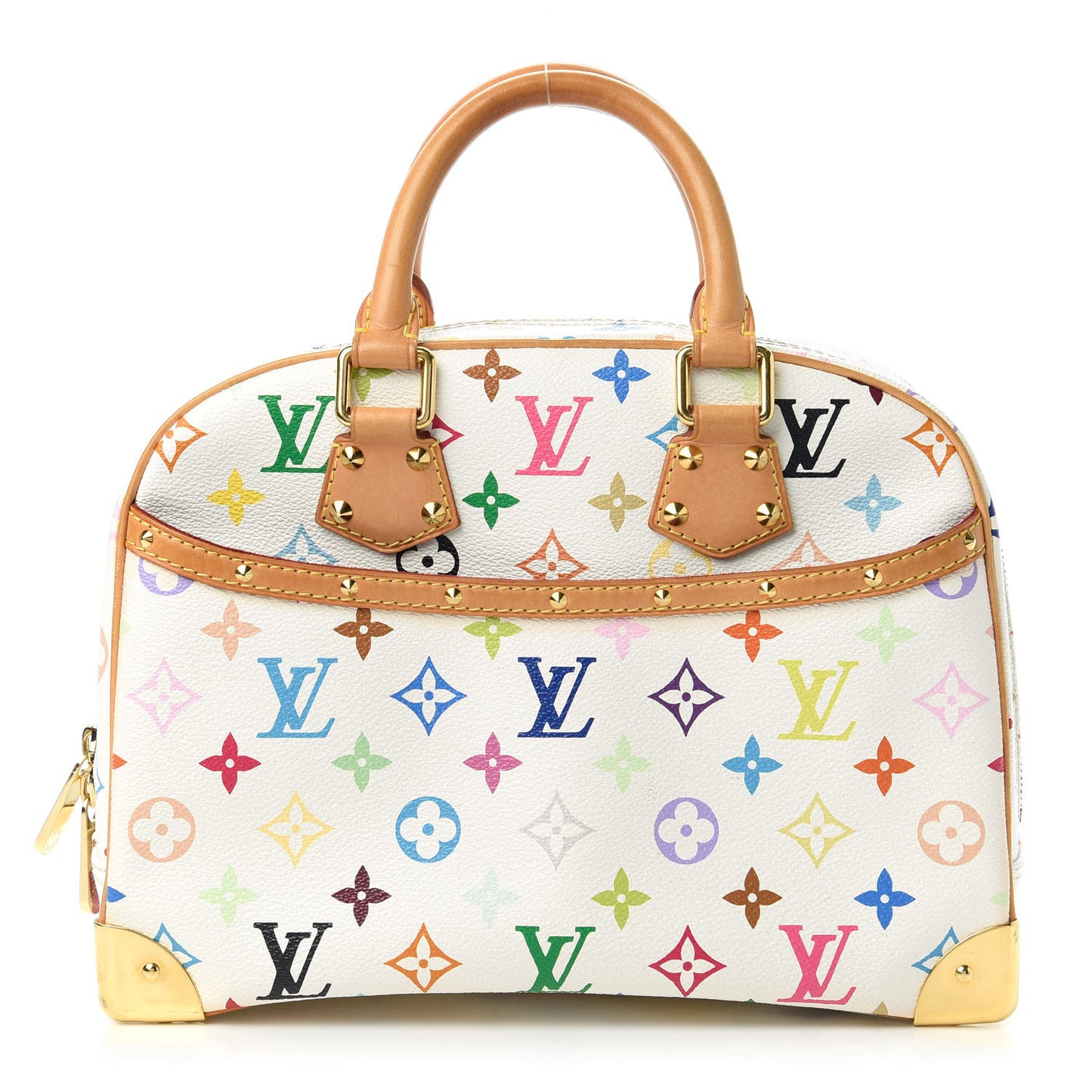 Monogram Multicolor Trouville White