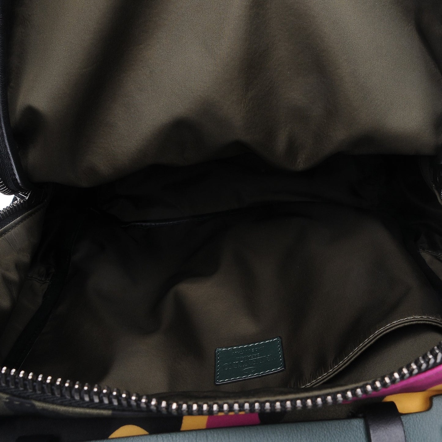 Nylon Camouflage Backpack Multicolor
