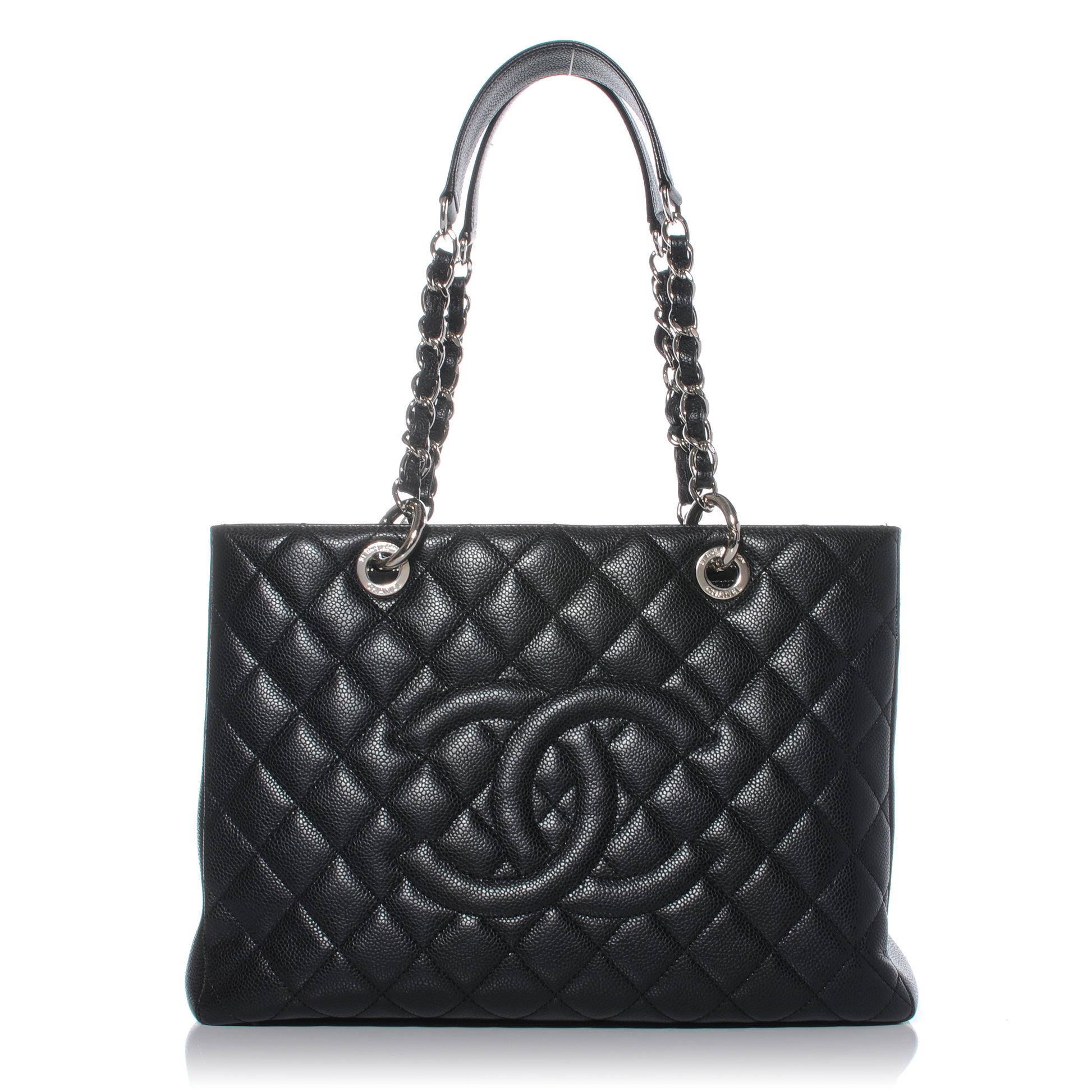 Chanel Caviar Grand Shopping Tote GST Black 1 of 7