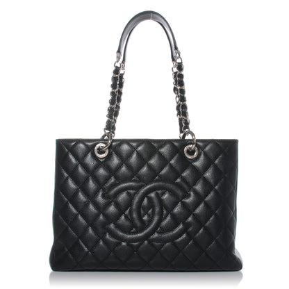 Chanel Caviar Grand Shopping Tote GST Black 1 of 7