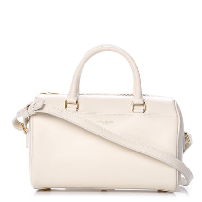 Saint Laurent Calfskin Classic Baby Duffle Dove White 1 of 7