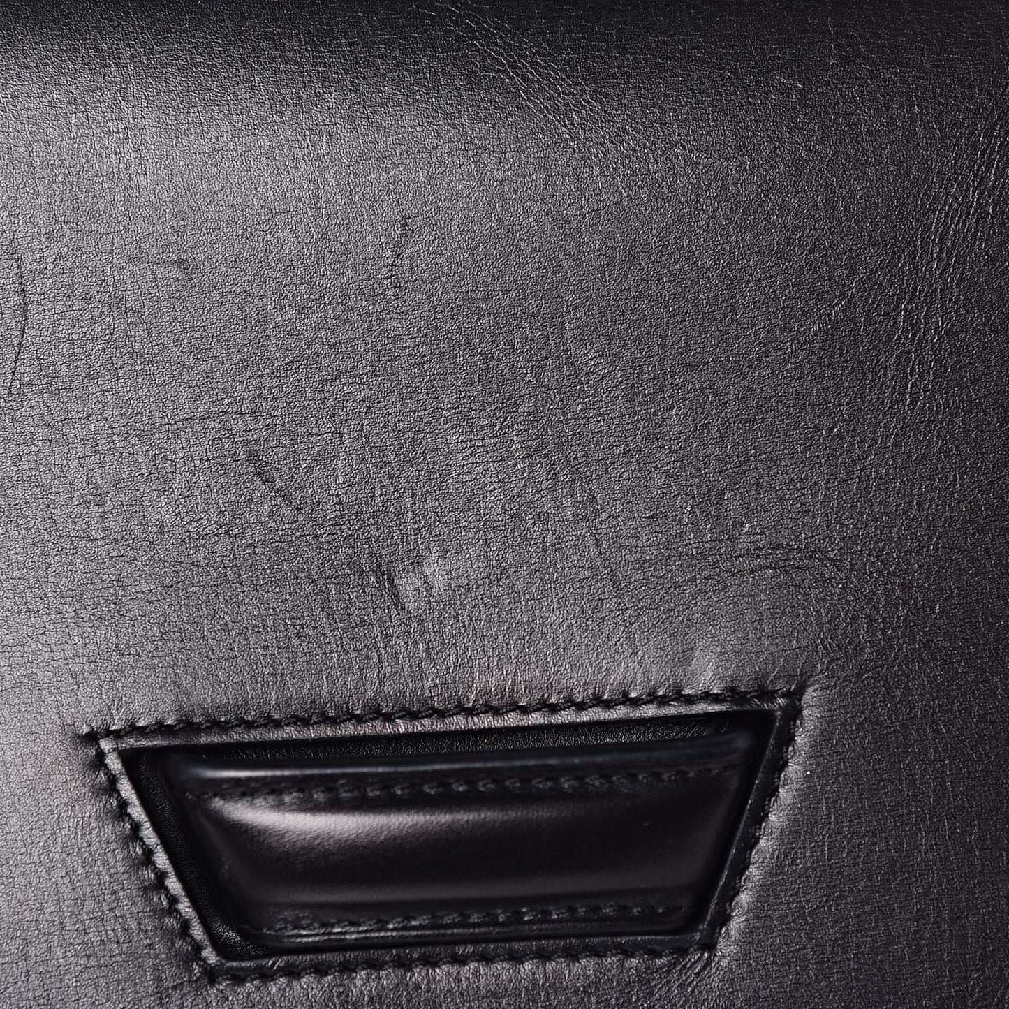 Calfskin Large Barcelona Shoulder Bag Black