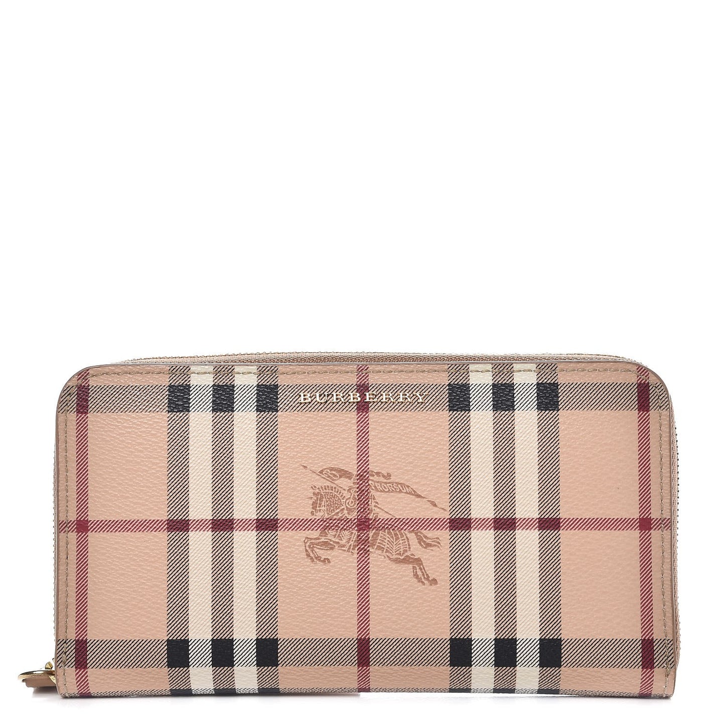 Haymarket Check Zip Around Wallet