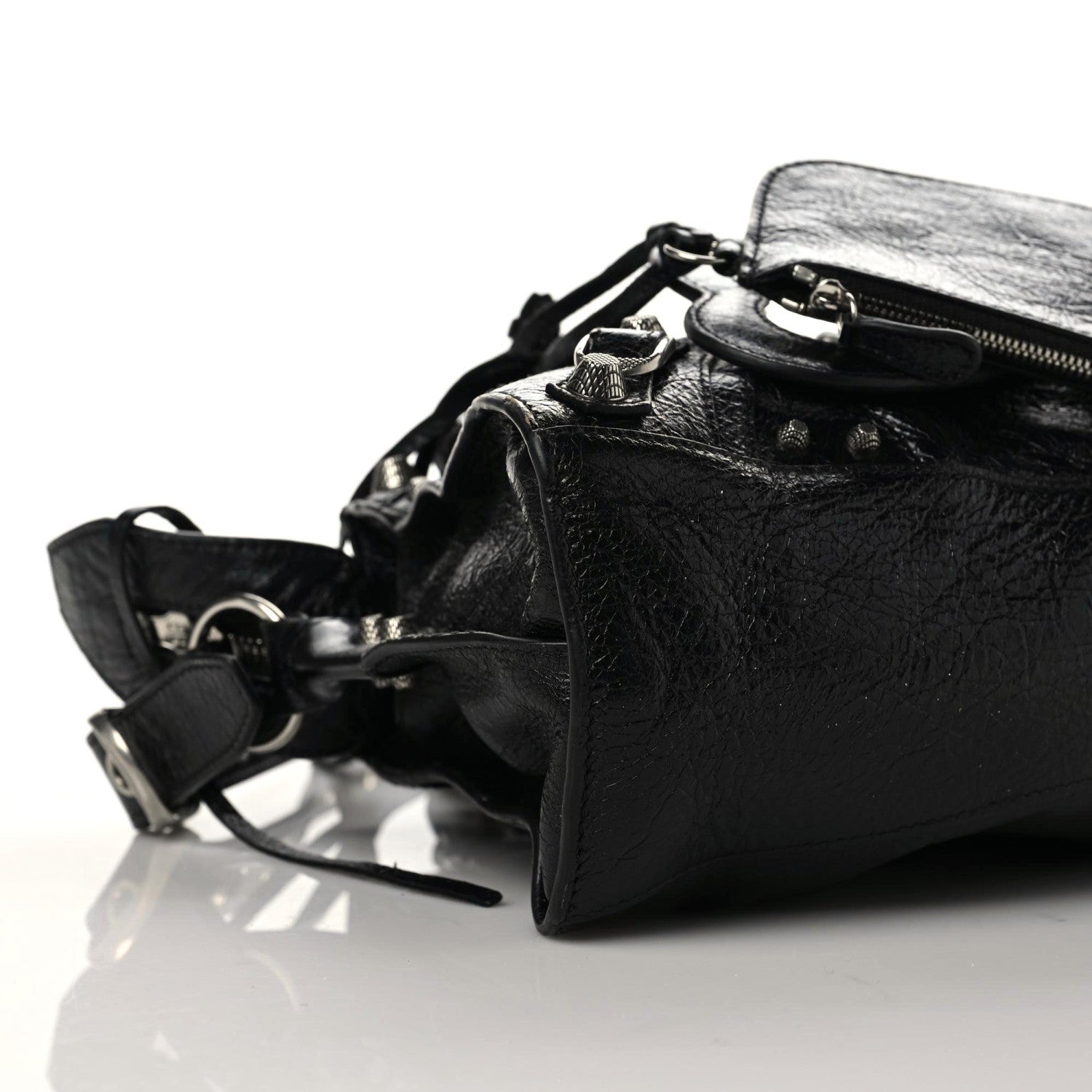 Balenciaga Agneau Arena Neo Cagole Handbag XS Black 5 of 14