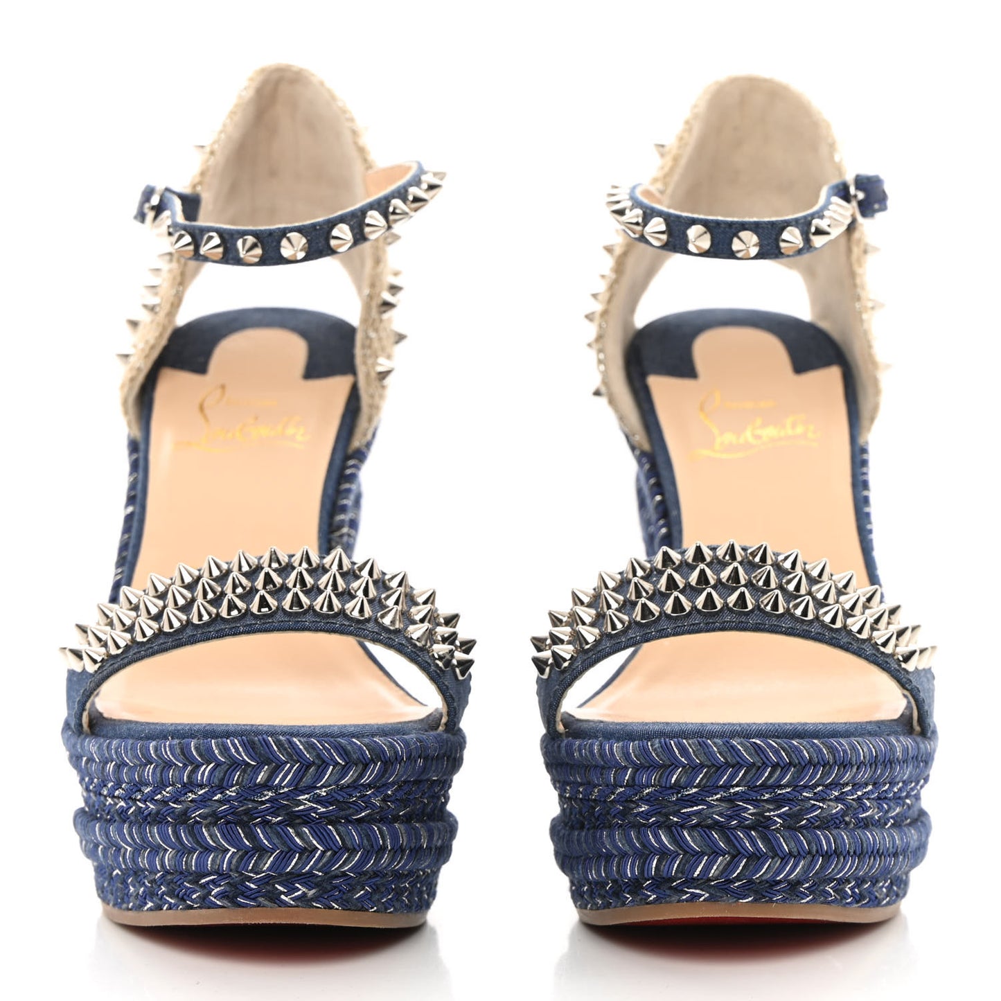 Denim Madmonica 120 Wedge Sandals 37 Blue