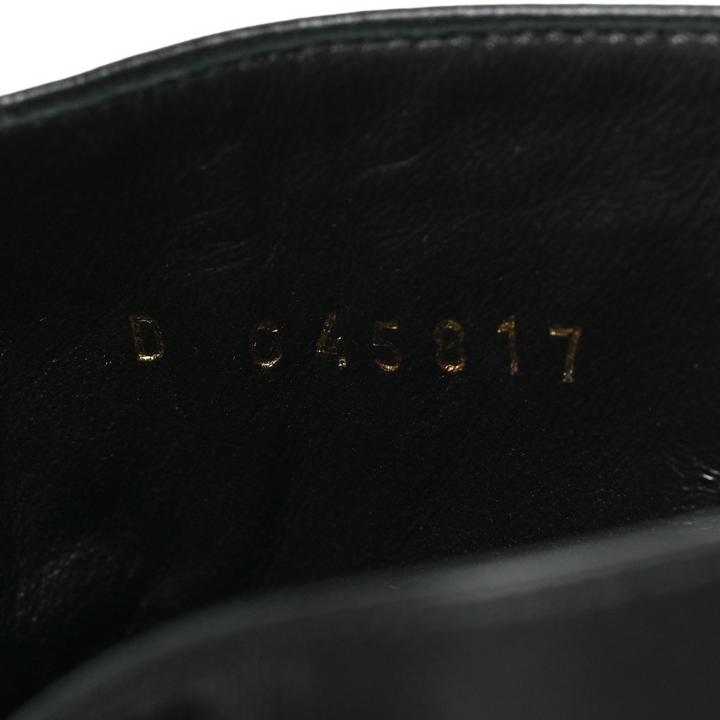 Lambskin Pearl Bow Short Boots 37.5 Black