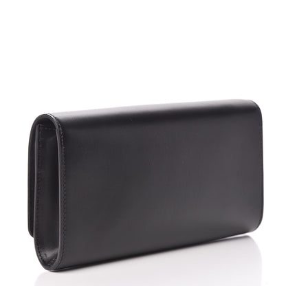 Louis Vuitton Calfskin Swarovski Louise EW Clutch Black 3 of 8