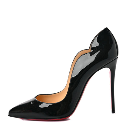 Christian Louboutin Patent Hot Chick 100 Pumps 39.5 Black 1 of 7