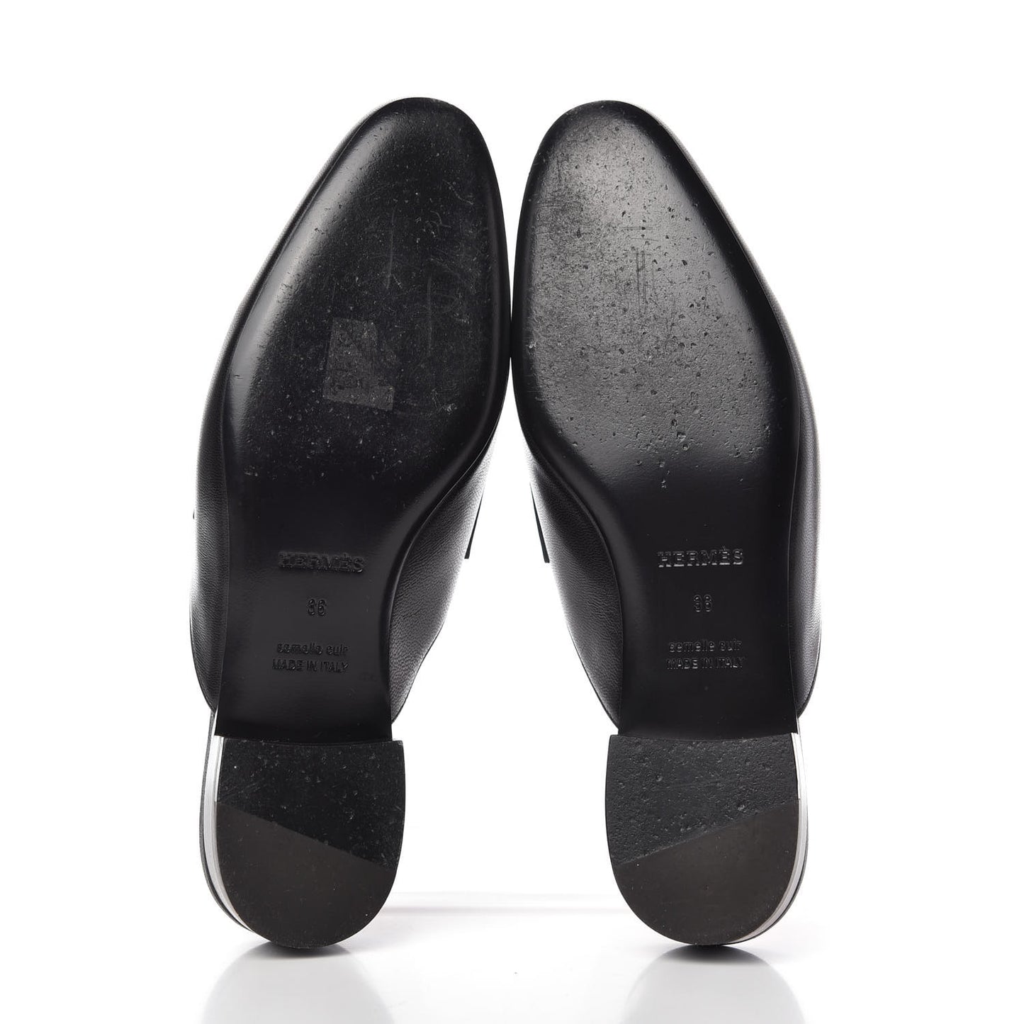 Goatskin Trocadero Mule 36 Black