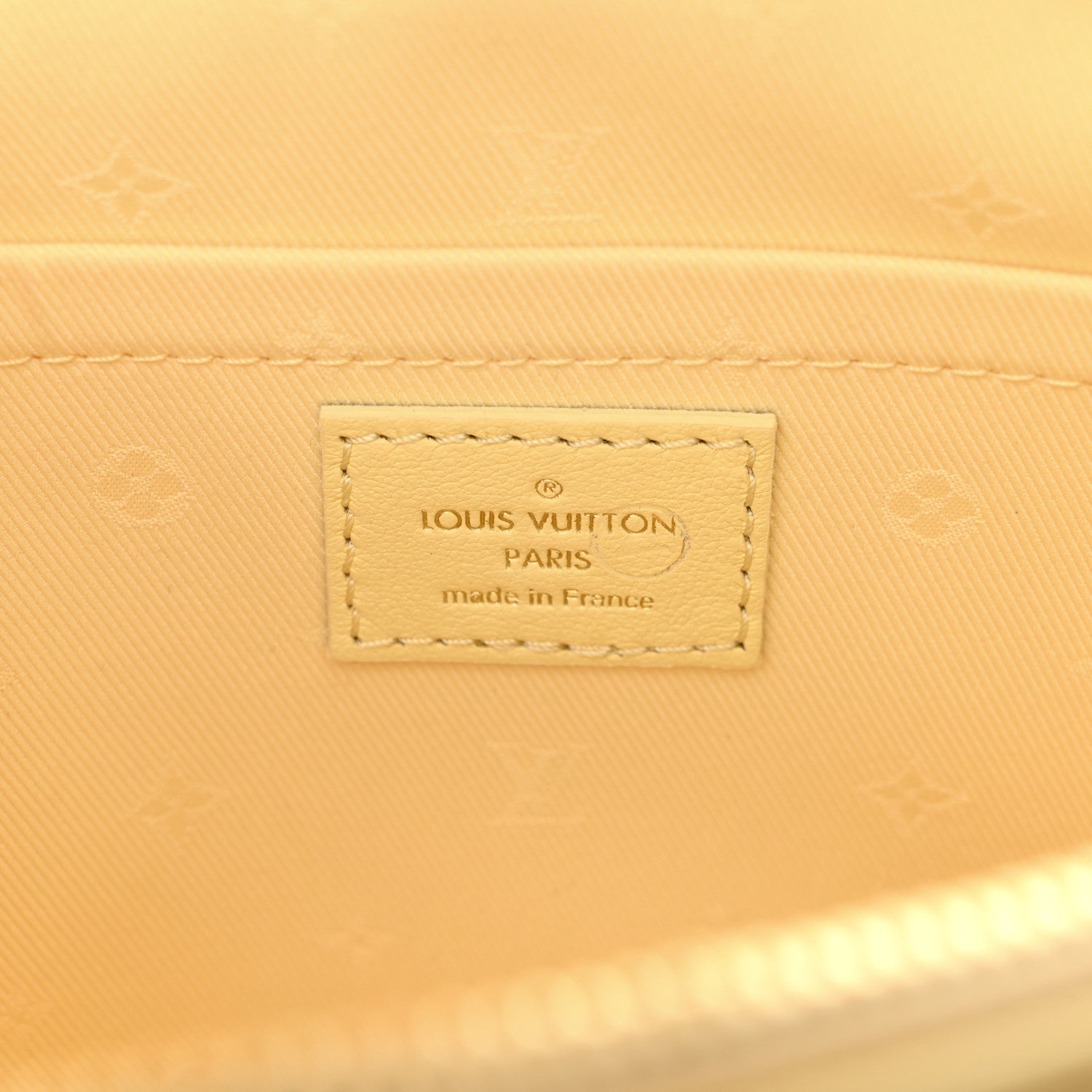 Louis Vuitton Calfskin Bubblegram Alma BB Banana 6 of 9