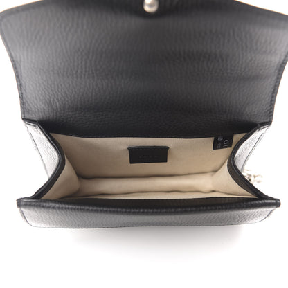 Gucci Calfskin Mini Dionysus Shoulder Bag Black 5 of 10