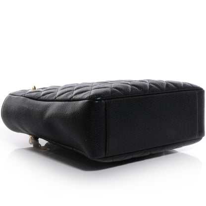 Chanel Caviar Petit Shopping Tote PST Black 4 of 8
