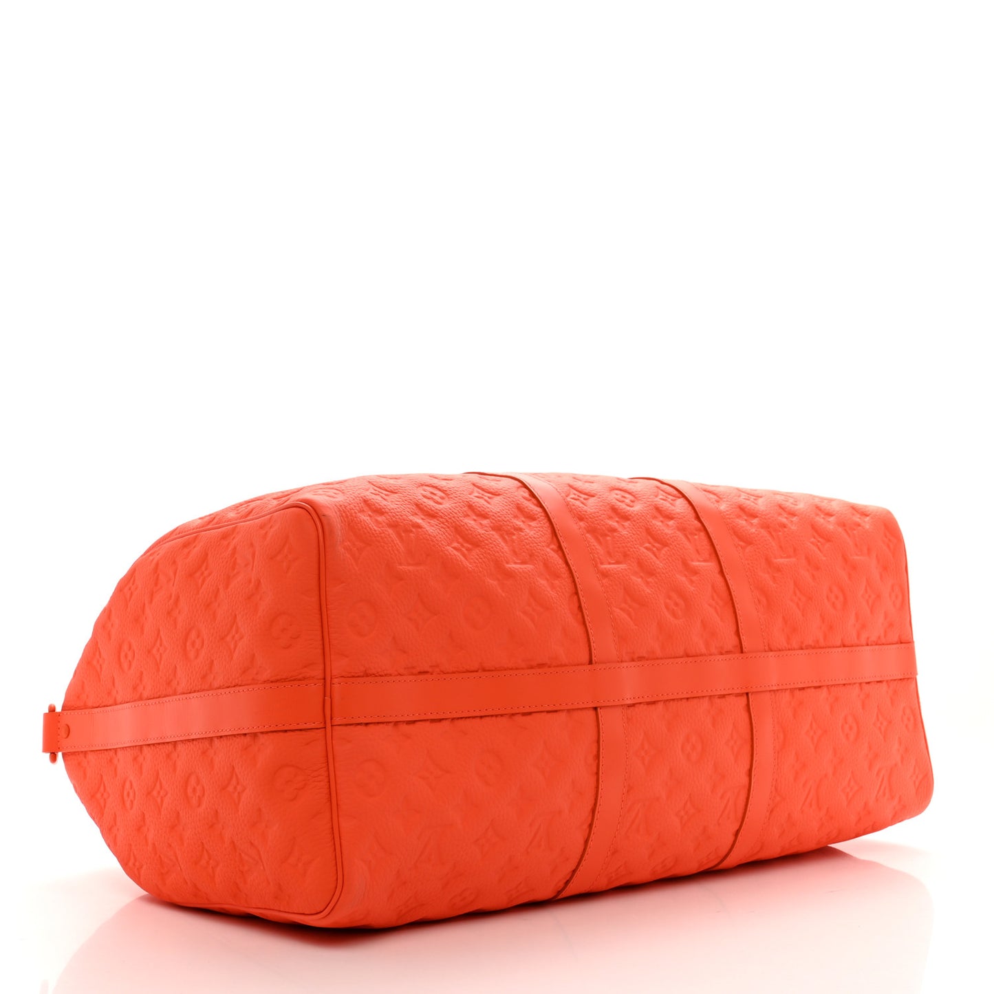 Taurillon Monogram Keepall Bandouliere 50 Orange