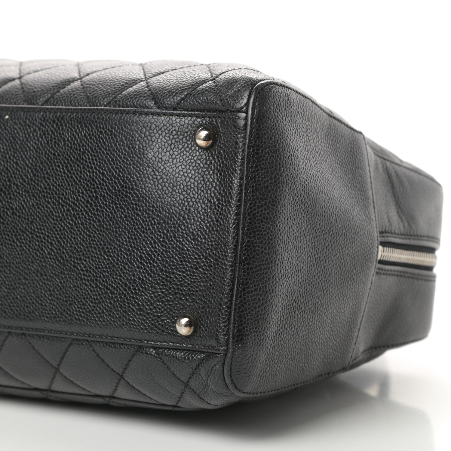 Chanel Caviar Quilted Bowler Black 10 of 11