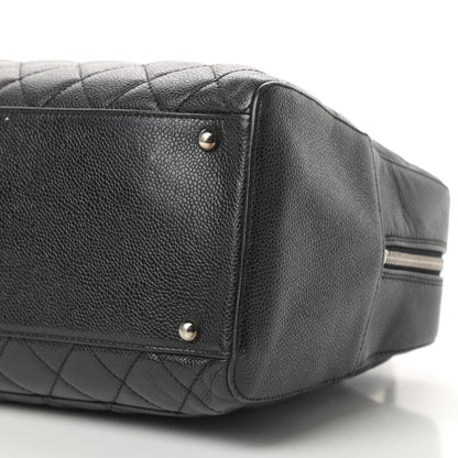 Chanel Caviar Quilted Bowler Black 10 of 11