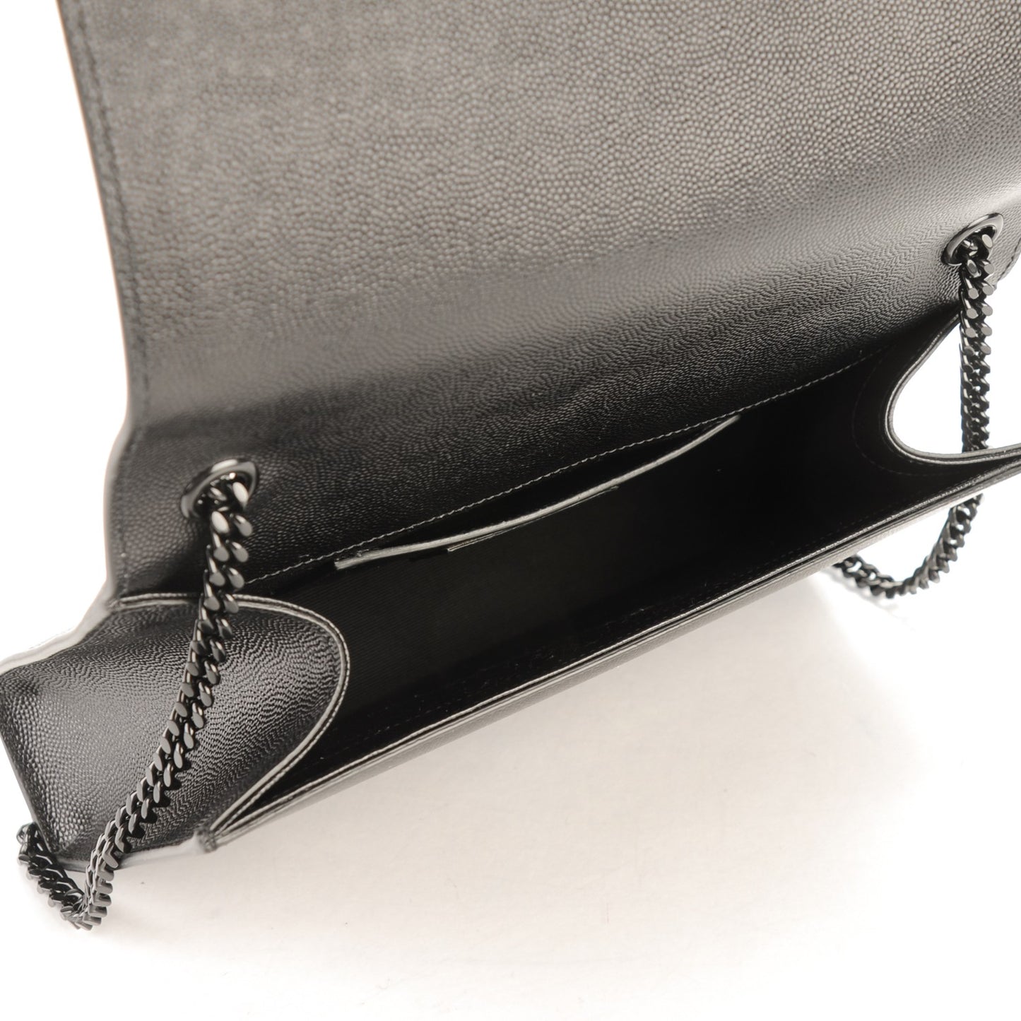 Grain De Poudre Medium Star Monogram Kate Satchel Black