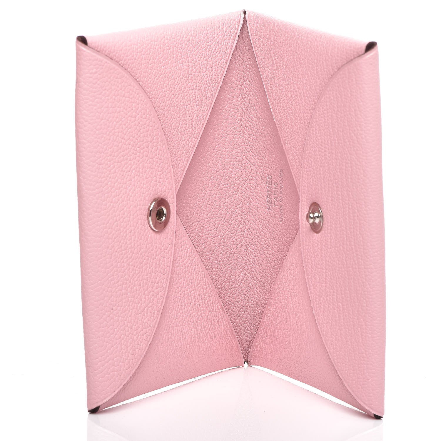 Hermes Chevre Mysore Calvi Card Case Rose Sakura 438958 – FASHIONPHILE