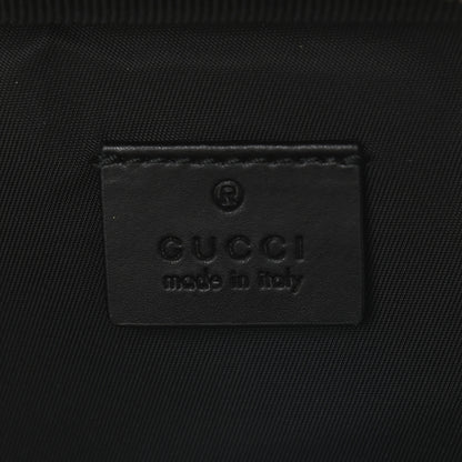 Gucci GG Supreme Monogram Web Belt Bag Black 7 of 10
