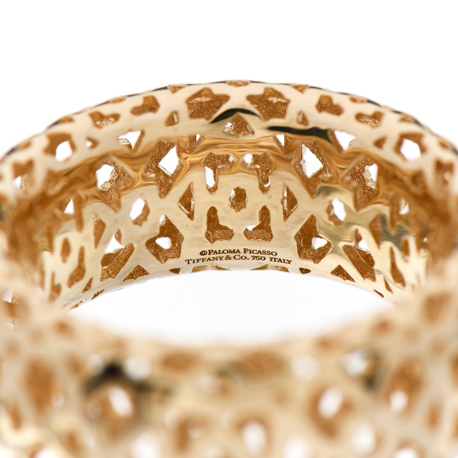 Tiffany 18K Yellow Gold Paloma Picasso Marrakesh Ring 54 7 3 of 3