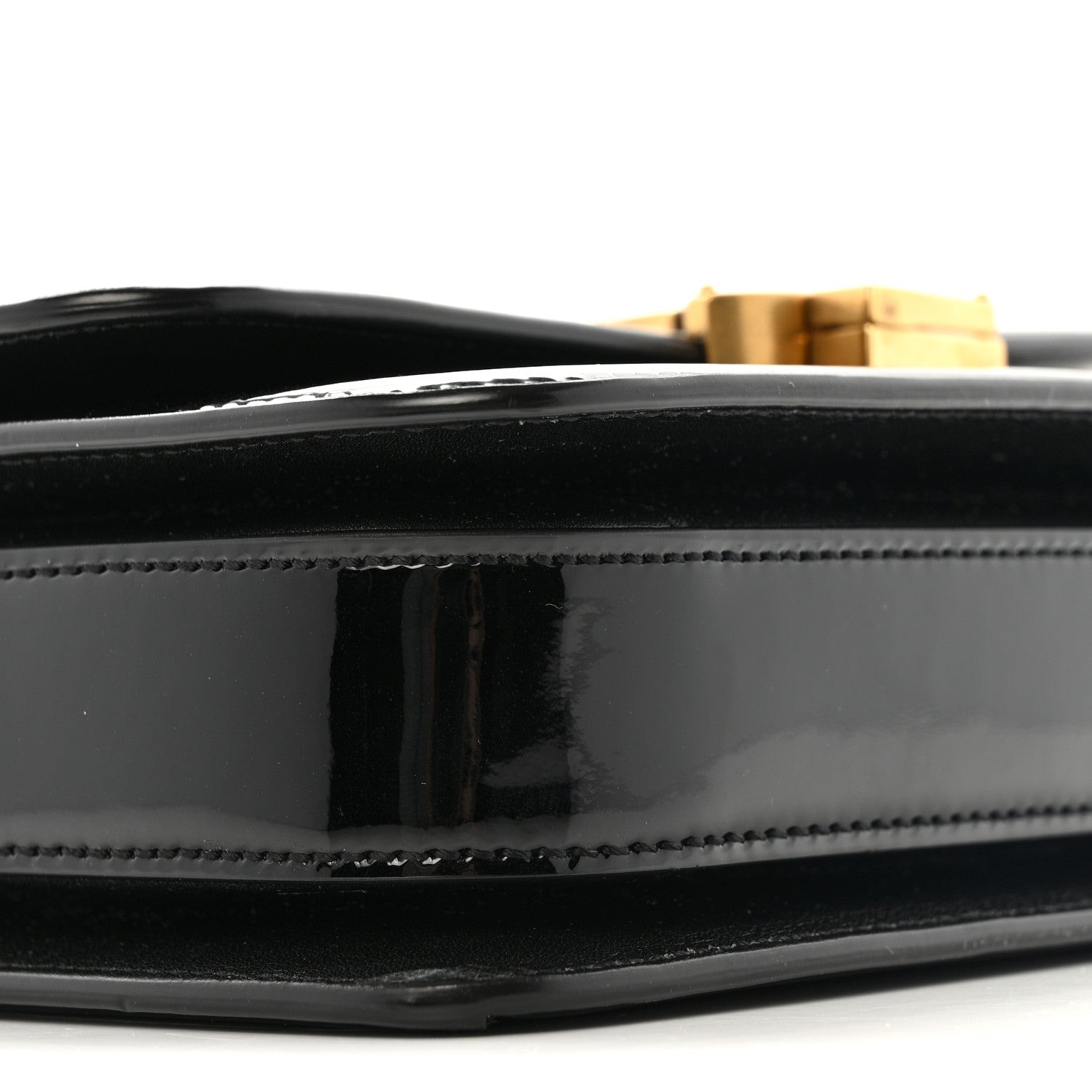 Saint Laurent Vernice Diamond Small Solferino Satchel Black 8 of 9