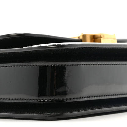 Saint Laurent Vernice Diamond Small Solferino Satchel Black 8 of 9