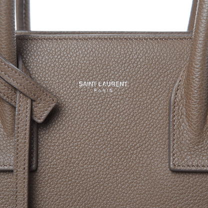Saint Laurent Grained Calfskin Baby Sac De Jour Dark Beige 7 of 12