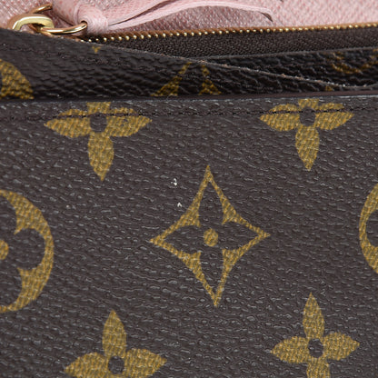 Louis Vuitton Monogram Josephine Wallet Rose Ballerine 10 of 13