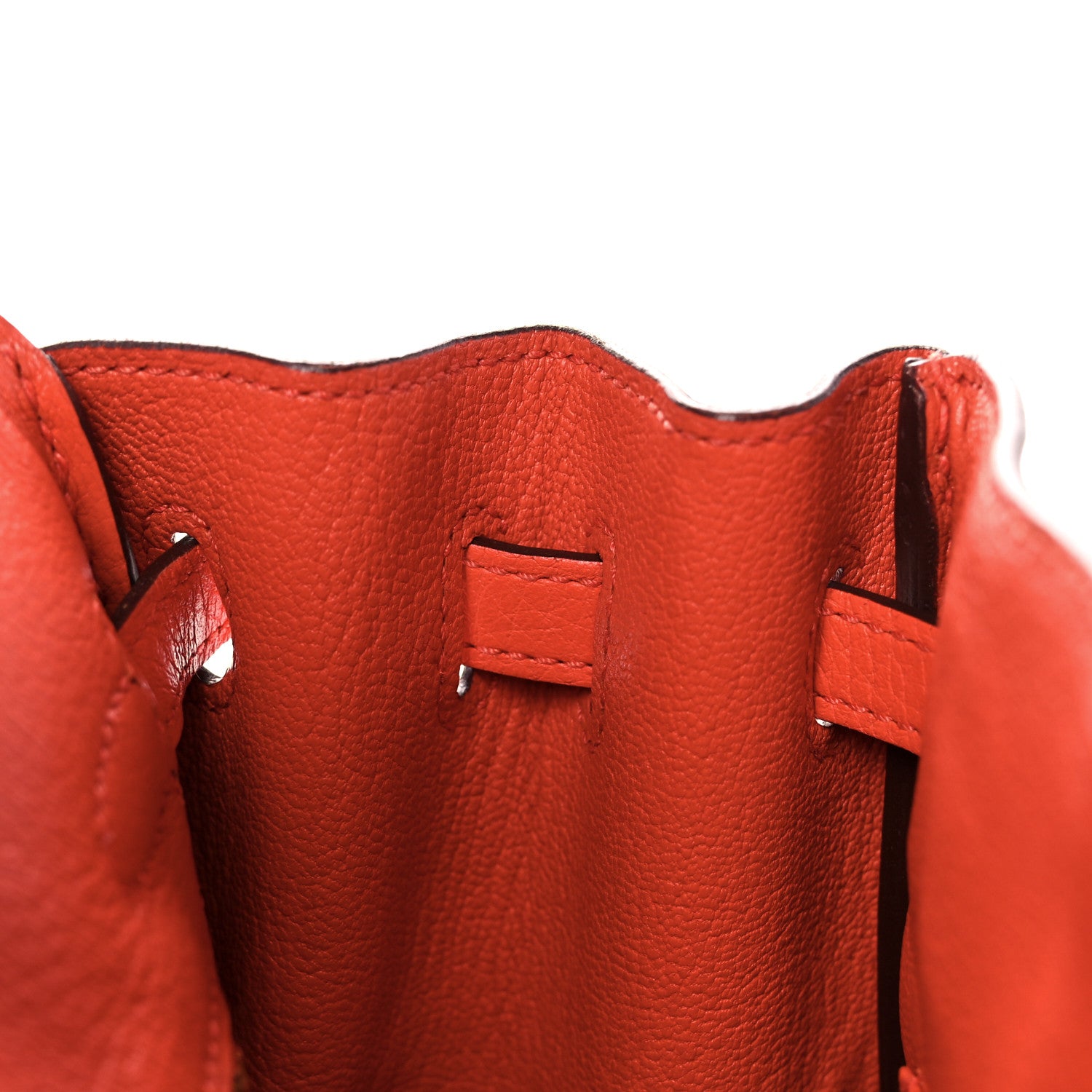 Hermes Taurillon Clemence Birkin 25 Feu 17 of 34