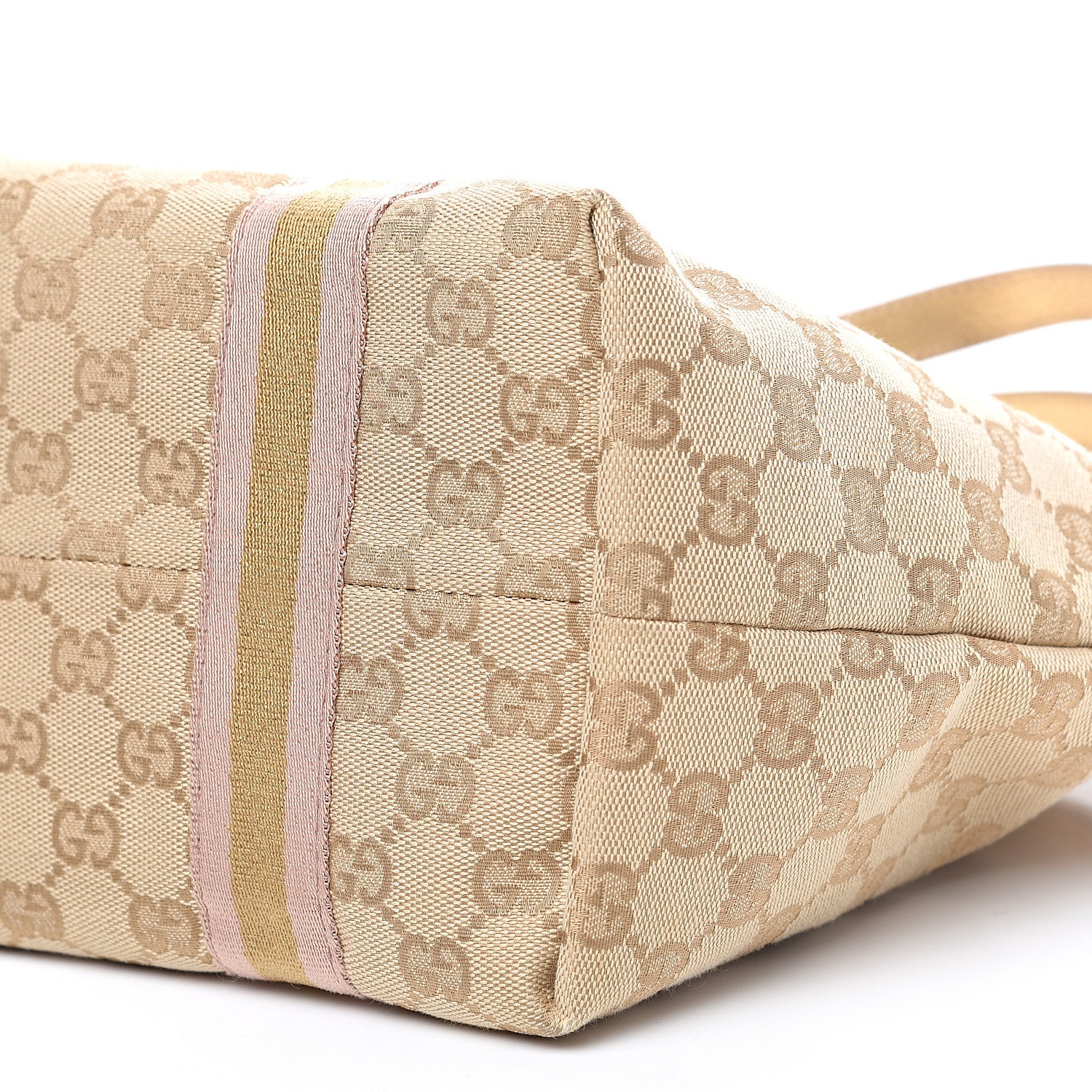 Gucci Monogram Medium Jolicoeur Tote Metallic 9 of 10