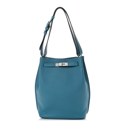 Hermes Togo So Kelly 22 Turquoise 1 of 5
