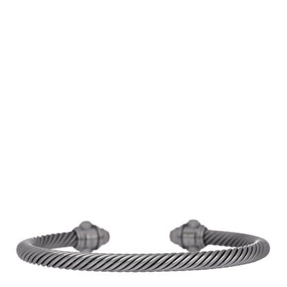 David Yurman Aluminum 5mm Renaissance Bracelet Darkened Silver 2 of 4